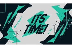 Energetic Sport Background with Black and Green Brush Stroke Product Image 1