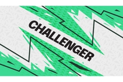 Energetic Background with Sharp Green Shapes and Black Lines Product Image 1