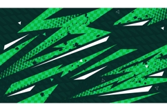 Green Abstract Sport Background with Dynamic Shapes Product Image 1