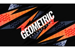 Dynamic and Energetic Sport Background in Grey and Orange Product Image 1