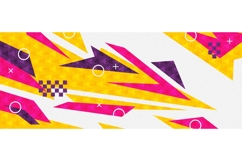 Modern Abstract Background with Dynamic Sharp Shapes Product Image 1