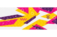 Playful and Dynamic Abstract Background Product Image 1