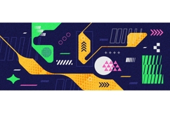 Abstract Modern Background with Geometric Product Image 1