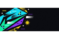 Dynamic and Creative Banner Design in Pop Art Style Product Image 1