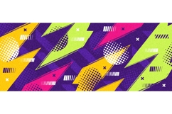 Colorful Sport Background with Grunge Texture Product Image 1