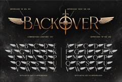 Back Over Typeface Product Image 16