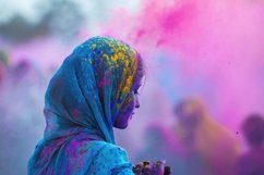 Background image of the colorful Indian Holi festival Product Image 1