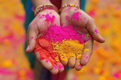 Background image of the colorful Indian Holi festival Product Image 1