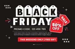 Black Friday Background Design Template V4 Product Image 5