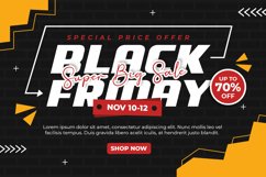 Black Friday Background Design Template V4 Product Image 6
