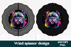 Animal wind spinner | Dog wind spinner sublimation