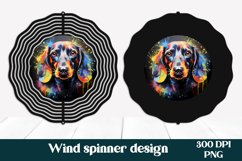 Animal wind spinner | Dog wind spinner PNG