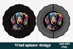Animal wind spinner design | Dog wind spinner design