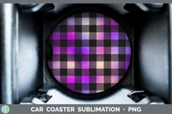 GorgeousBackgrounds Car Coaster design.