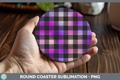 GorgeousBackgrounds Round Coaster design.