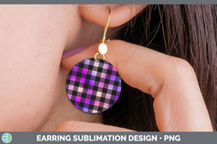 GorgeousBackgrounds Round Earrings design.