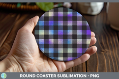 GorgeousBackgrounds Round Coaster design.