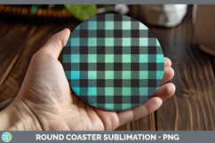 GorgeousBackgrounds Round Coaster design.