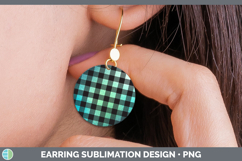 GorgeousBackgrounds Round Earrings design.