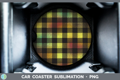 GorgeousBackgrounds Car Coaster design.