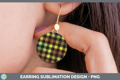 GorgeousBackgrounds Round Earrings design.