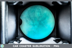 GorgeousBackgrounds Car Coaster design.