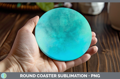 GorgeousBackgrounds Round Coaster design.