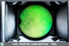 GorgeousBackgrounds Car Coaster design.