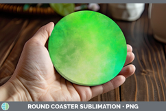 GorgeousBackgrounds Round Coaster design.