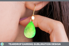 GorgeousBackgrounds Teardrop Earrings design.