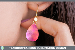 GorgeousBackgrounds Teardrop Earrings design.