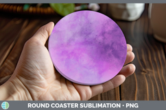 GorgeousBackgrounds Round Coaster design.