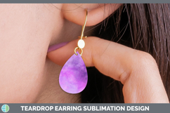 GorgeousBackgrounds Teardrop Earrings design.