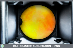 GorgeousBackgrounds Car Coaster design.