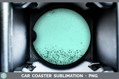 GorgeousBackgrounds Car Coaster design.