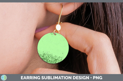 GorgeousBackgrounds Round Earrings design.