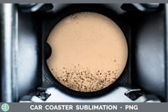 GorgeousBackgrounds Car Coaster design.