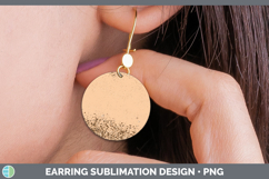GorgeousBackgrounds Round Earrings design.