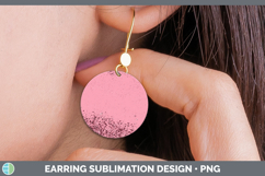 GorgeousBackgrounds Round Earrings design.