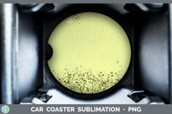 GorgeousBackgrounds Car Coaster design.