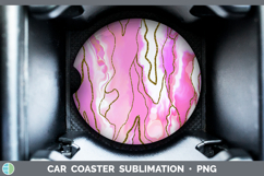 GorgeousBackgrounds Car Coaster design.