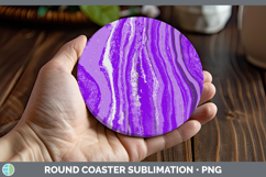 GorgeousBackgrounds Round Coaster design.