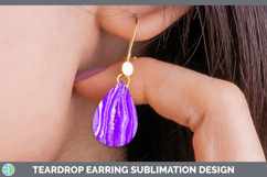 GorgeousBackgrounds Teardrop Earrings design.