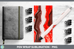 GorgeousBackgrounds Pen Wrap design.