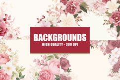 Floral background with copy space Product Image 1
