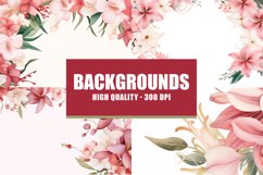 Floral background with copy space Product Image 1