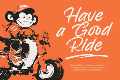 Backline Marker  Texture Brush Font Product Image 8