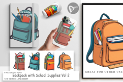 Digital Paper Backpack Product Image 1