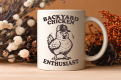 Backyard Chicken Enthusiast SVG PNG | Funny Farm Animal Art Product Image 3
