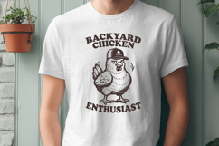 Backyard Chicken Enthusiast SVG PNG | Funny Farm Animal Art Product Image 2